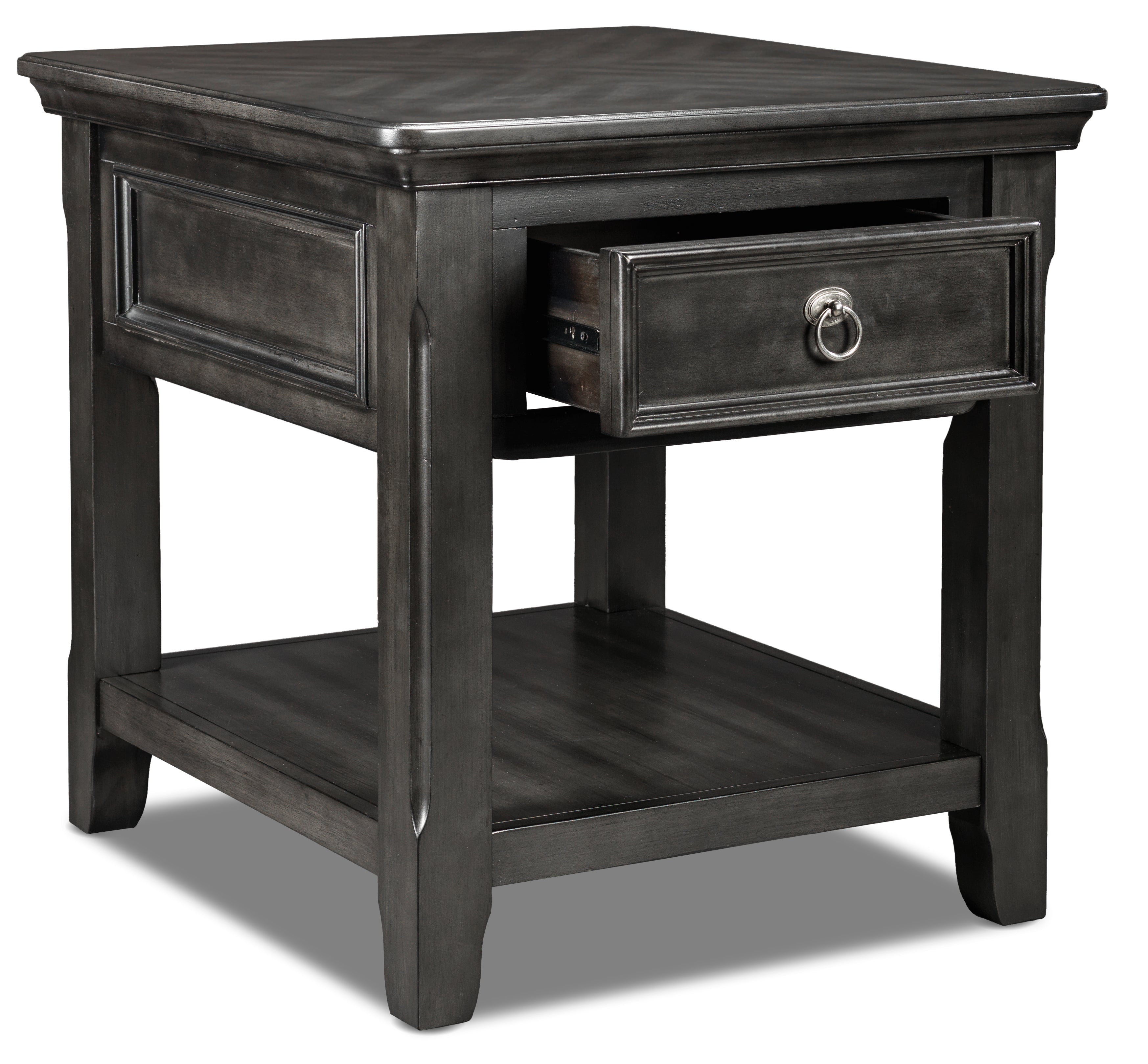 Turner 26" End Table - Grey