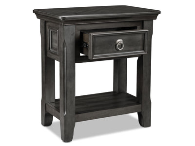 Turner 23" Side Table - Grey