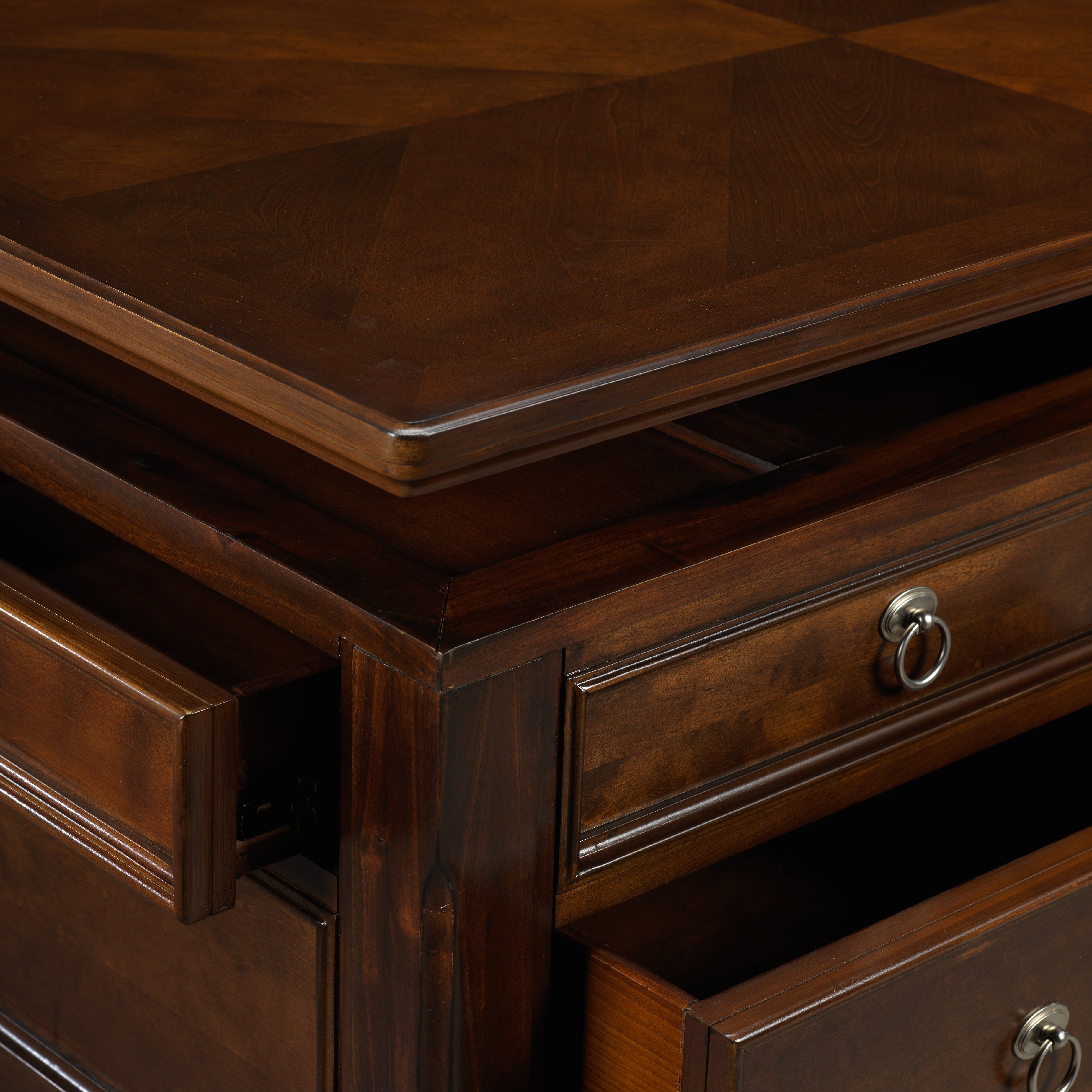 Turner 46" Lift-Top Coffee Table - Walnut