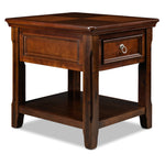 Turner 26" End Table - Walnut