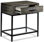 Asher 23" Chairside Table - Grey