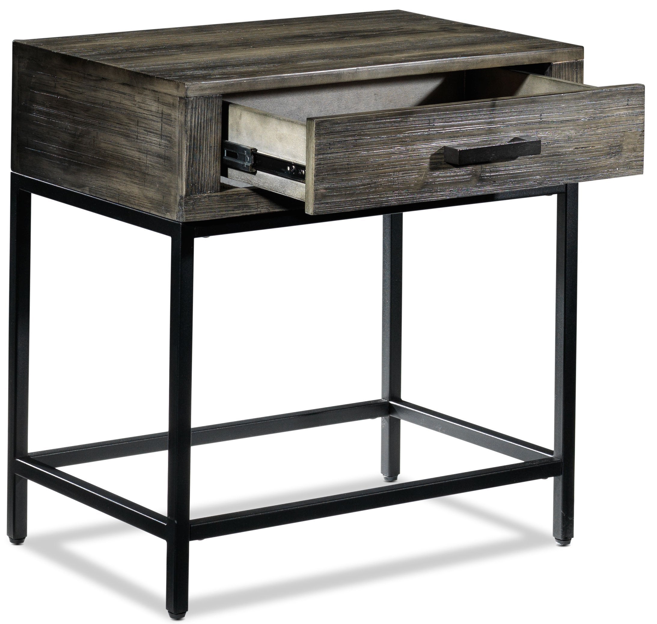 Asher 23" Chairside Table - Grey