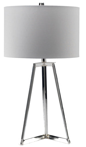 Maci 32" Table Lamp - Chrome