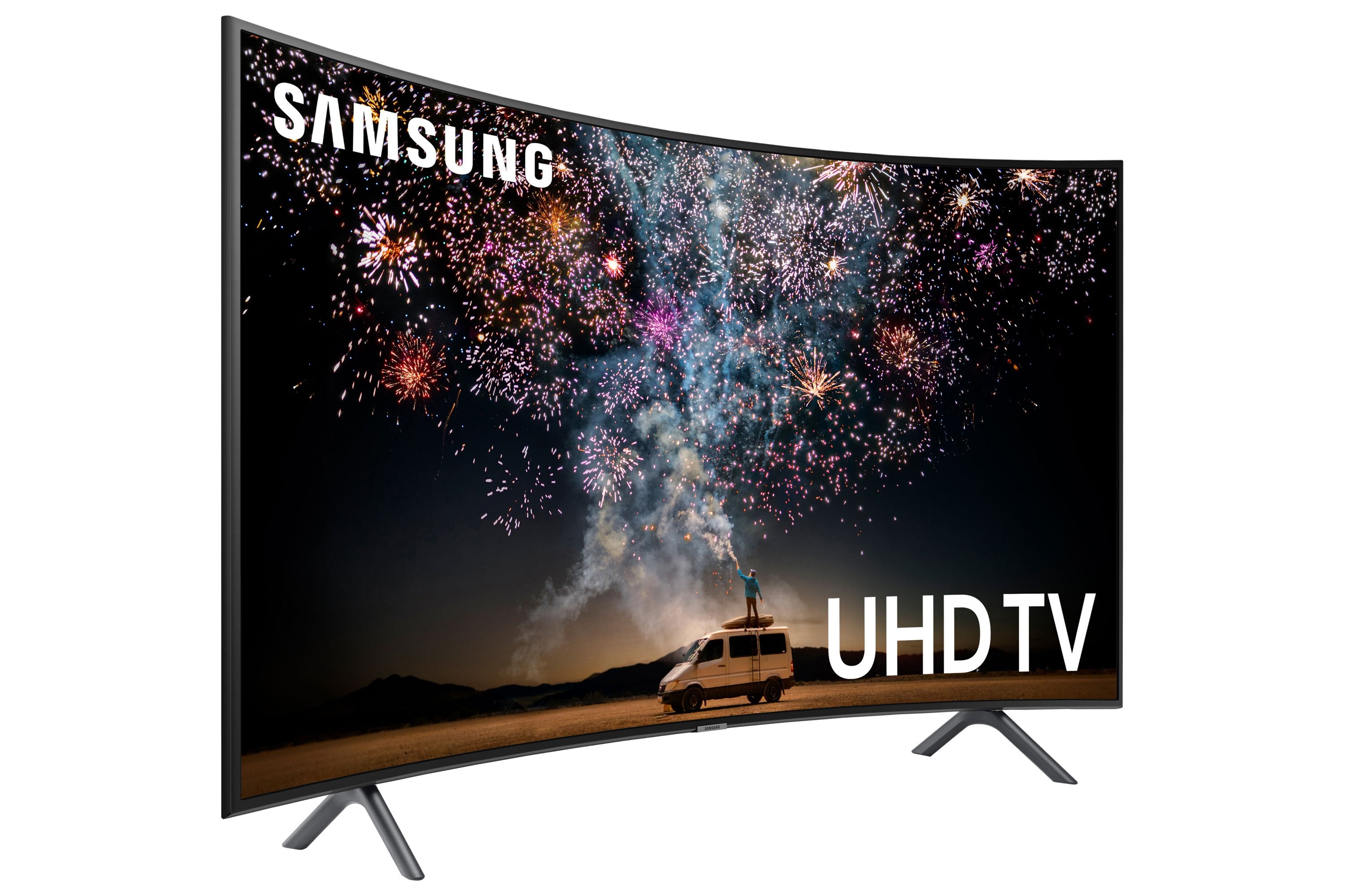 SAMSUNG 65" 4K CURVED HDR 120 MR SMART LED TV - UN65RU7300FXZC