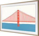 Samsung Modern Teak 50" Customizable Frame for 2021 The Frame TV - VG-SCFA50TKBZA