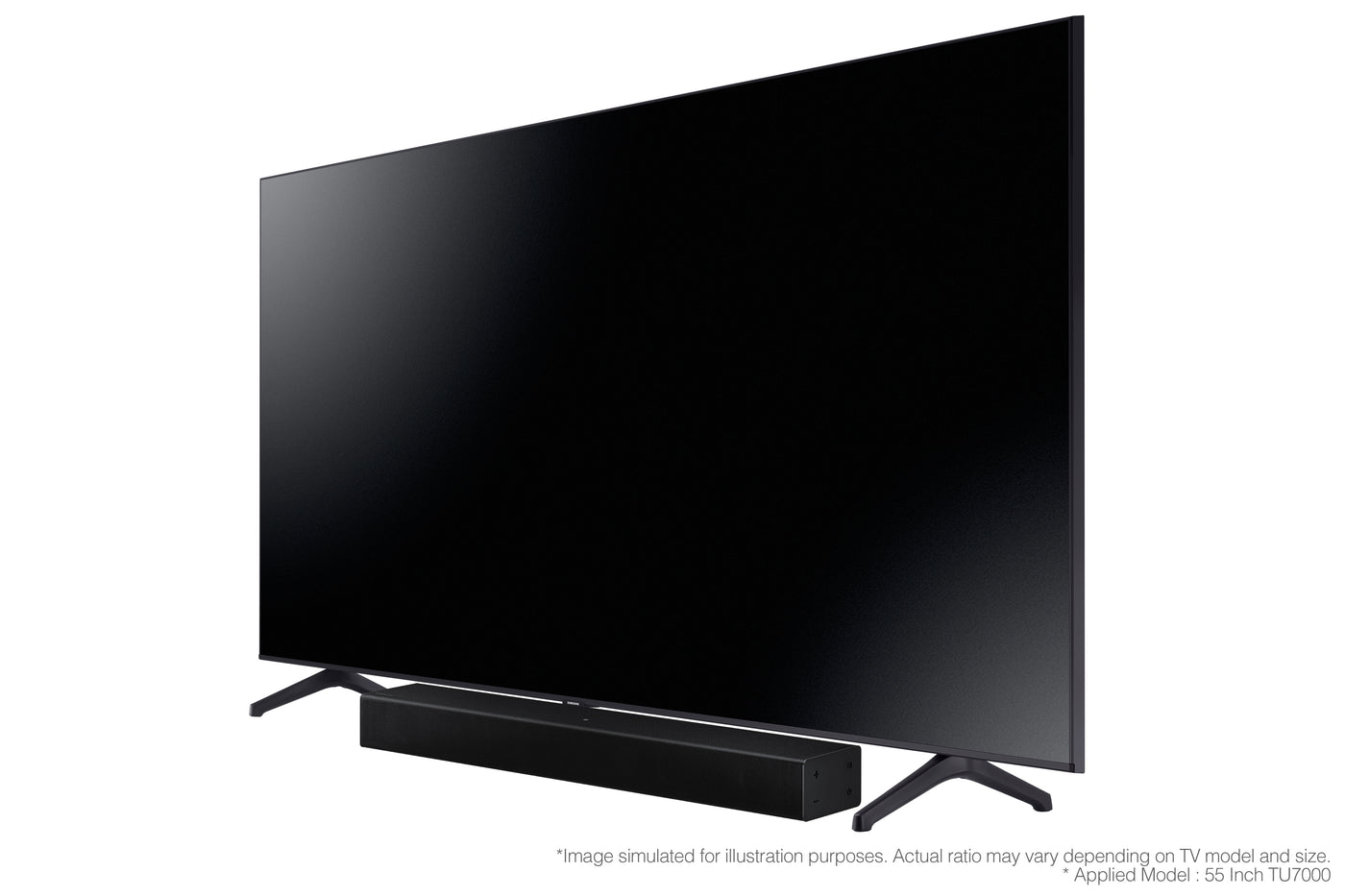 SAMSUNG 2CH SOUND BAR WITH BUILT IN SUBWOOFER - HW-T400/ZC