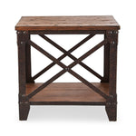 Pinebrook 18" End Table - Distressed Natural Pine