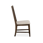 Westley Falls Dining Side Chair with Upholstered Seat - Brown