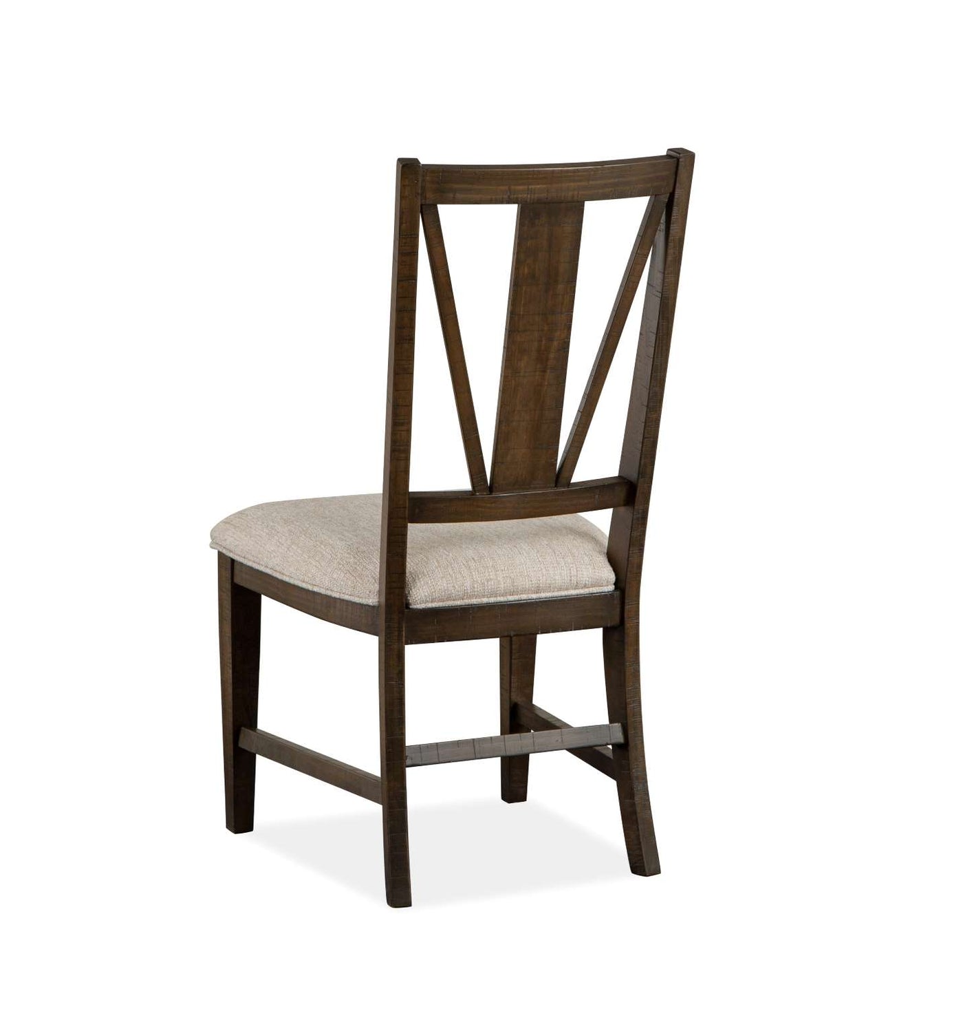 Westley Falls Dining Side Chair with Upholstered Seat - Brown