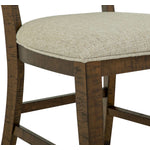 Westley Falls Dining Side Chair with Upholstered Seat and Back - Brown