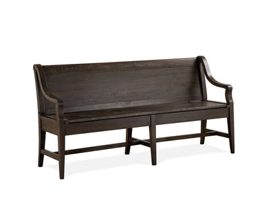 Westley Falls Bench with Back - Brown