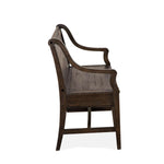Westley Falls Bench with Back - Brown