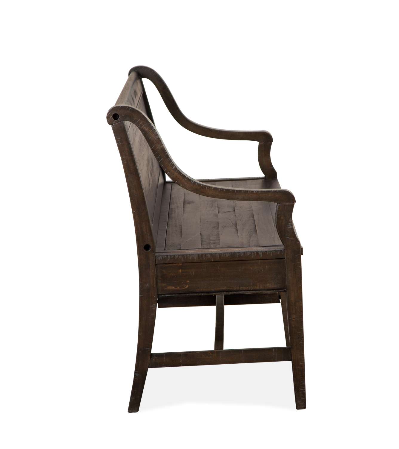 Westley Falls Bench with Back - Brown