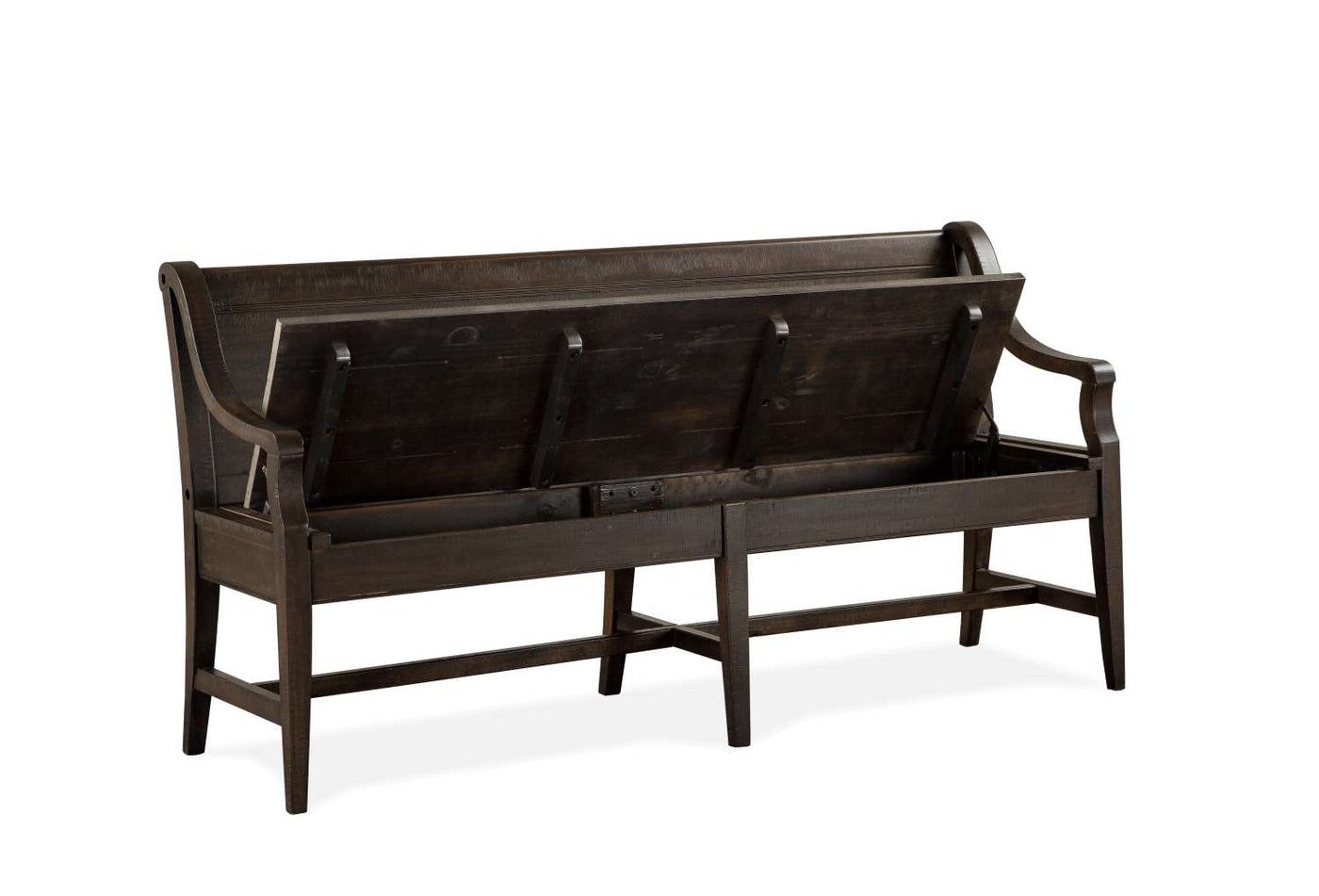 Westley Falls Bench with Back - Brown