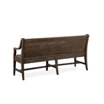 Westley Falls Bench with Back - Brown