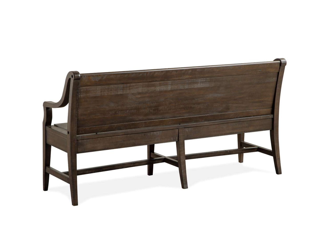 Westley Falls Bench with Back - Brown