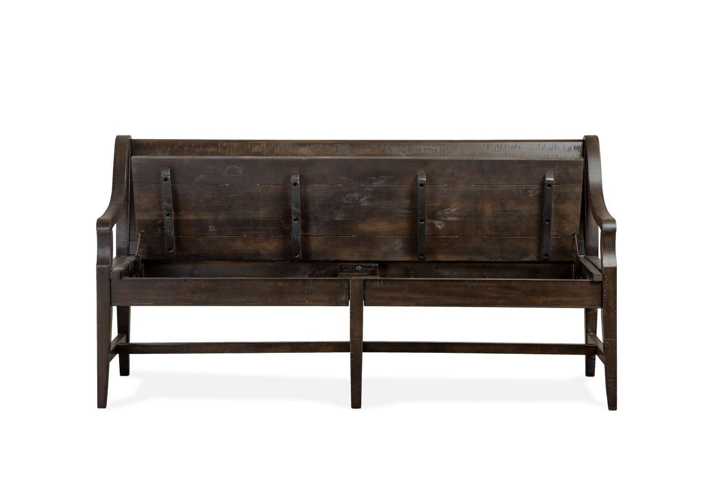 Westley Falls Bench with Back - Brown