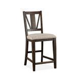 Westley Falls 7-Piece Counter Dining Set - Brown