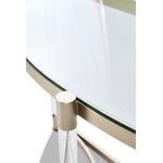 Silas Sofa Table - Platinum