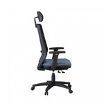 Noah Office Chair - Blue Sapphire
