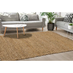 Jute 7'10" X 10'6" Braided Jute Rug - Beige Area Rug