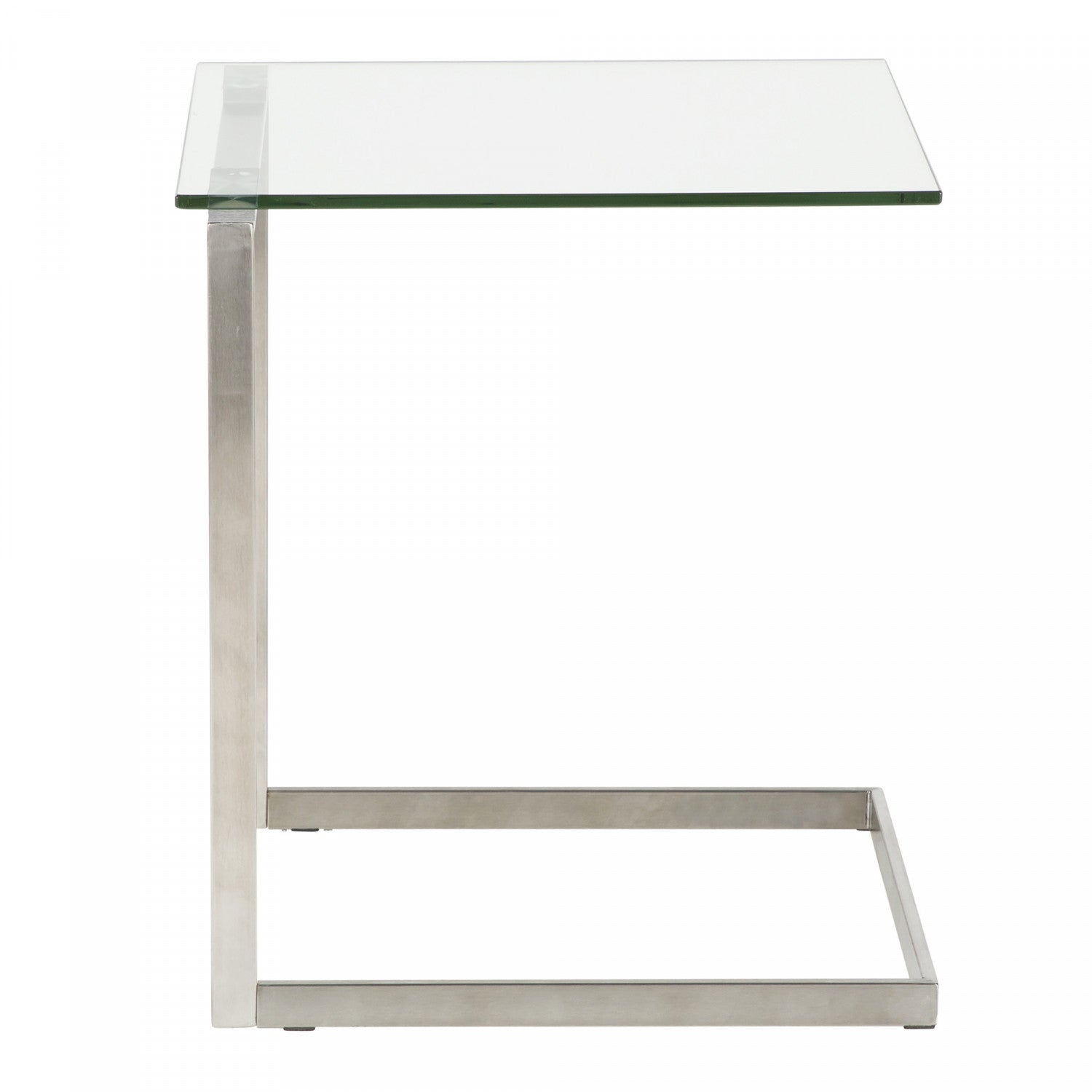 Zenn 15.75" Accent Table - Stainless Steel