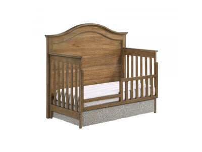 Highland Convertible Contour Crib with Toddler Guard Rail Package - Sand Dune