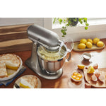 KitchenAid Medallion Silver Artisan® Series Tilt-Head Stand Mixer with Premium Accessory Pack - KSM195PSMS