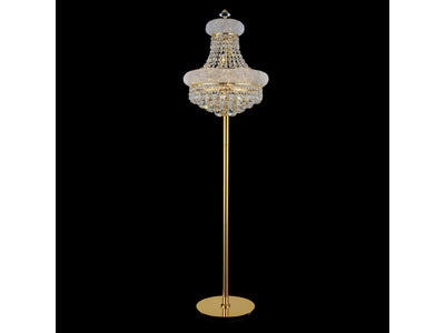 Empire-Gold Eight Light Floor Lamp