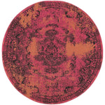 Anthem Overdyed Traditional Area Rug (7'8" Round)