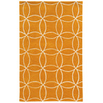 Pantone Universe Optic Geometric Sunflower Area Rug (5'X 8')