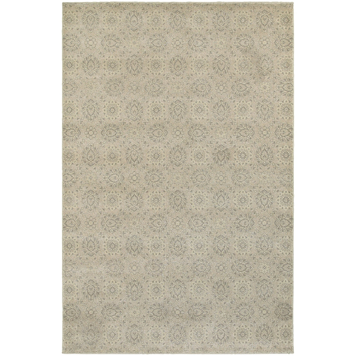Virginia Floral Oriental Area Rug (5'3" x 7'6")