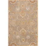 Abers 8' x 10' Oval Area Rug - Flint Grey Putty