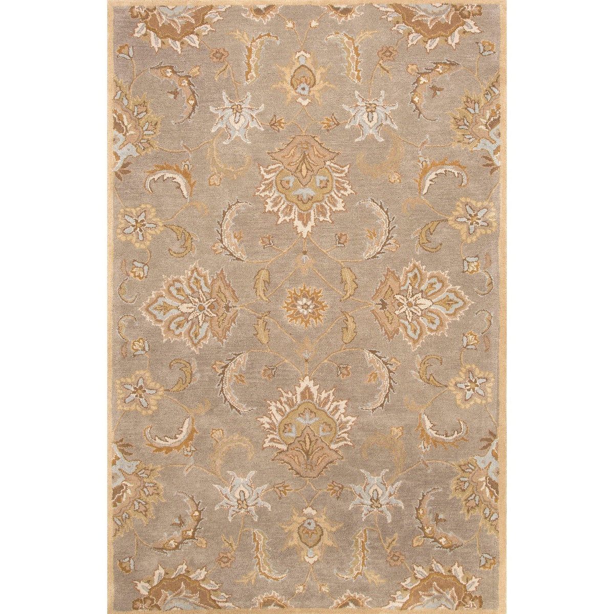 Abers 9' x 12' Area Rug - Flint Grey Putty