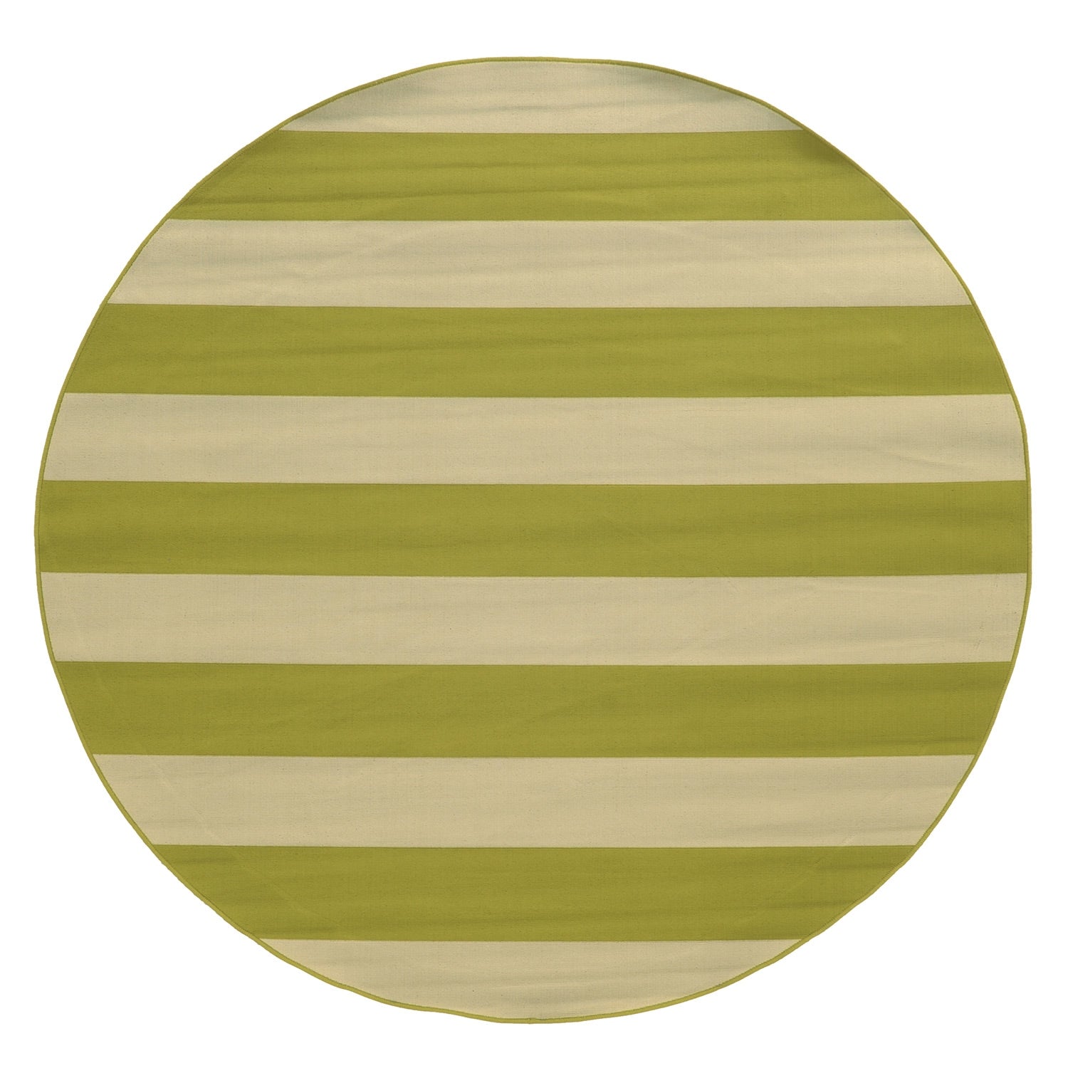Calypso 4768E Stripe Indoor/Outdoor Area Rug (7'10" Round)