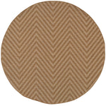 Cafe 1330X Chevron Indoor/Outdoor Area Rug (7'10" Round)