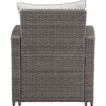 Peguis 4-Piece Outdoor Conversation Set - Grey