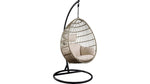 Alonsa Outdoor Swing Chair - Beige/Light Brown