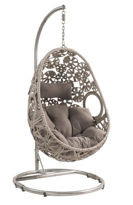 Kaleida Outdoor Swing Chair - Grey