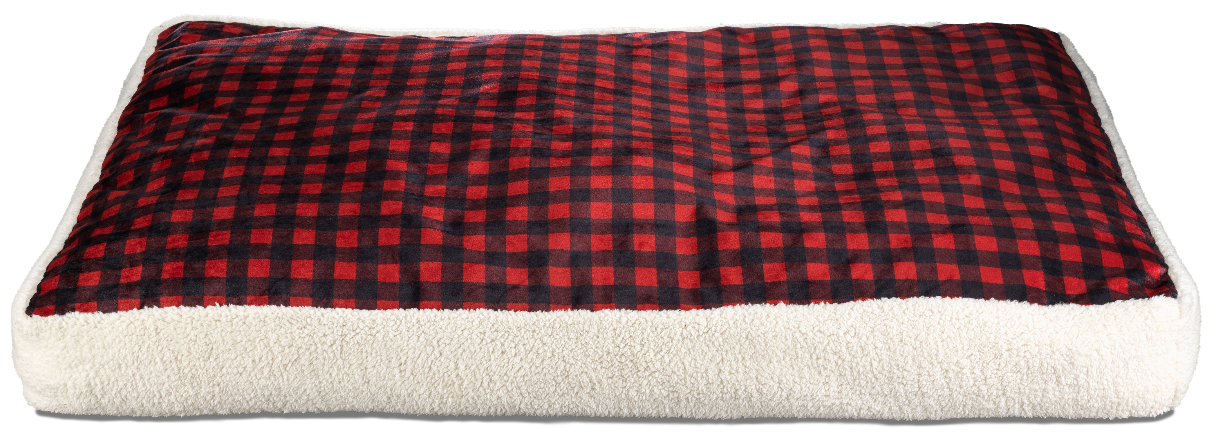 Slab Pet Bed XXLarge - Buffalo Check