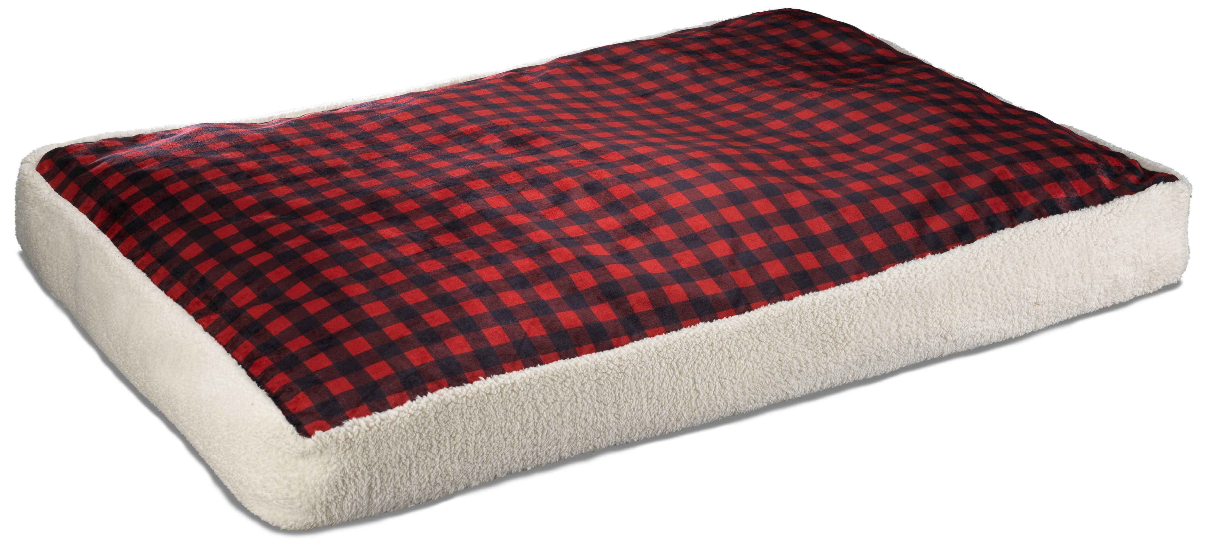 Slab Pet Bed XXLarge - Buffalo Check