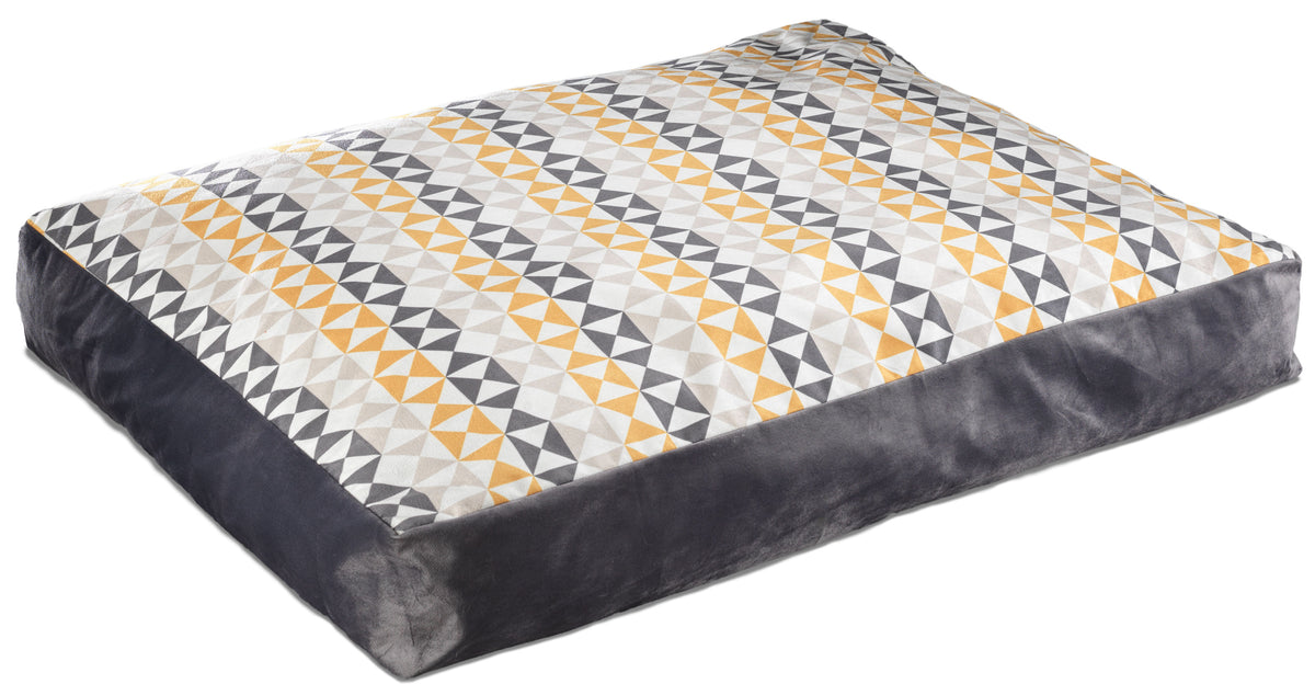 Slab Pet Bed Medium - Modern Triangle