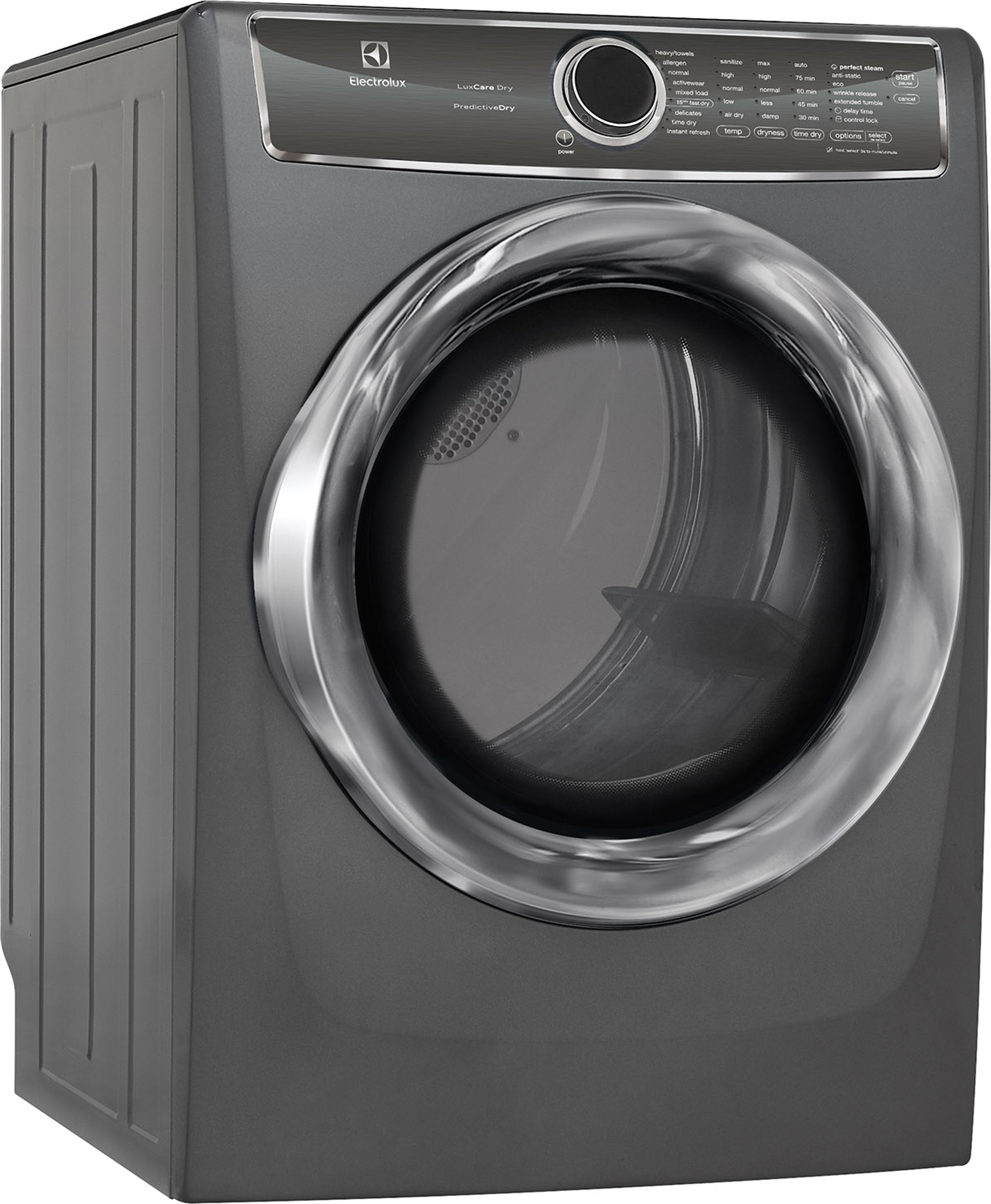 Electrolux Titaniium Front-Load Electric Dryer (8.0 Cu. Ft.) - EFMC627UTT