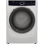 Electrolux White Front Load Electric Steam Dryer (8.0 Cu. Ft.) - ELFE753CAW