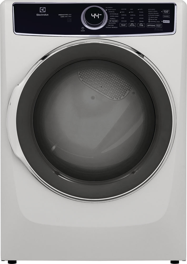 Electrolux White Front Load Electric Steam Dryer (8.0 Cu. Ft.) - ELFE753CAW