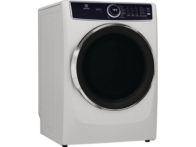 Electrolux White Front Load Electric Steam Dryer (8.0 Cu. Ft.) - ELFE763CAW