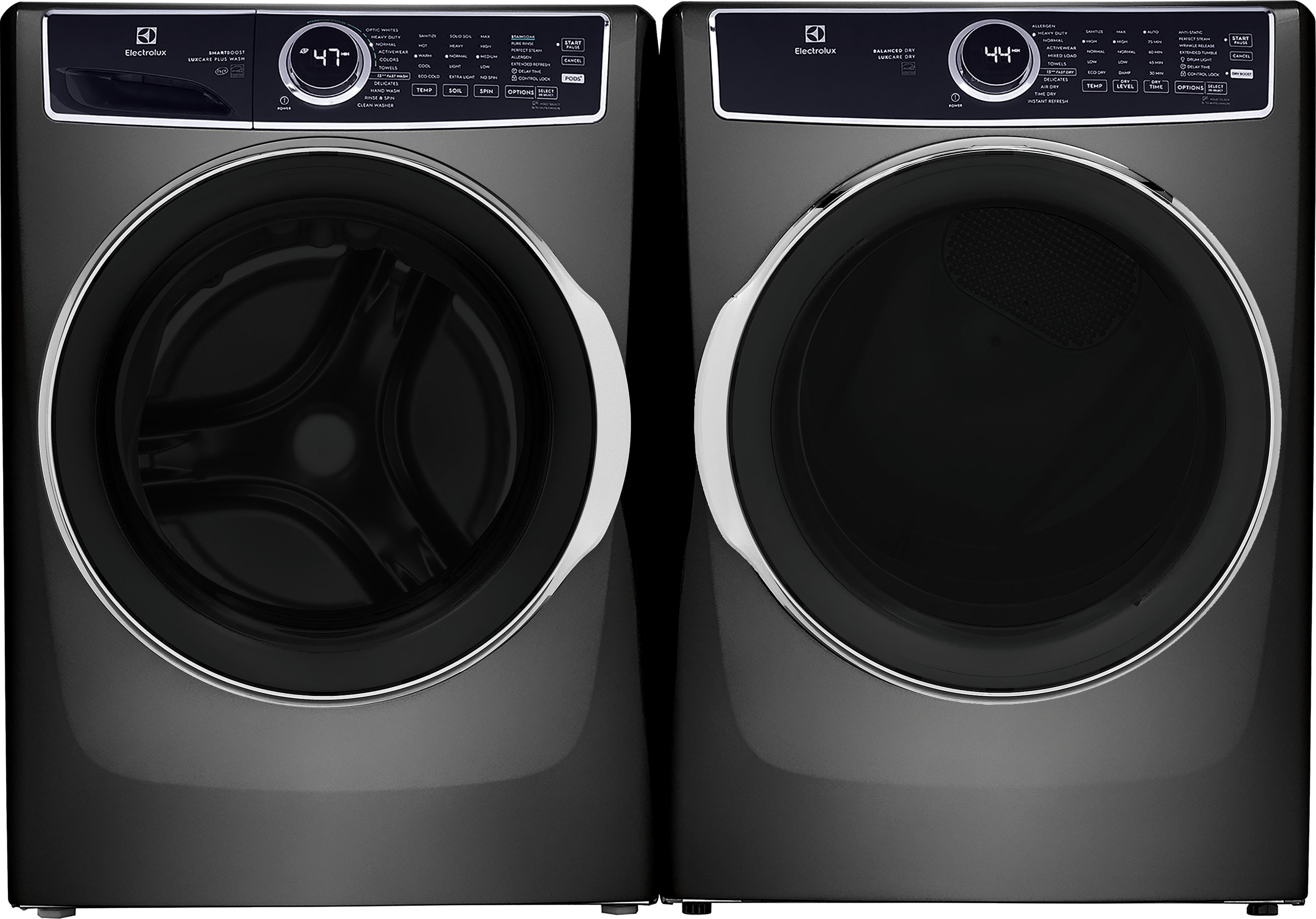 Electrolux Titanium Front-Load Washer (5.2 cu. ft.) & Electric Dryer (8.0 cu. ft.) - ELFW7637AT/ELFE763CAT