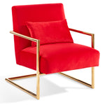 Locklear Lounge Chair - Red