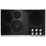KitchenAid Stainless Steel 36" Electric Downdraft Cooktop - KCED606GSS