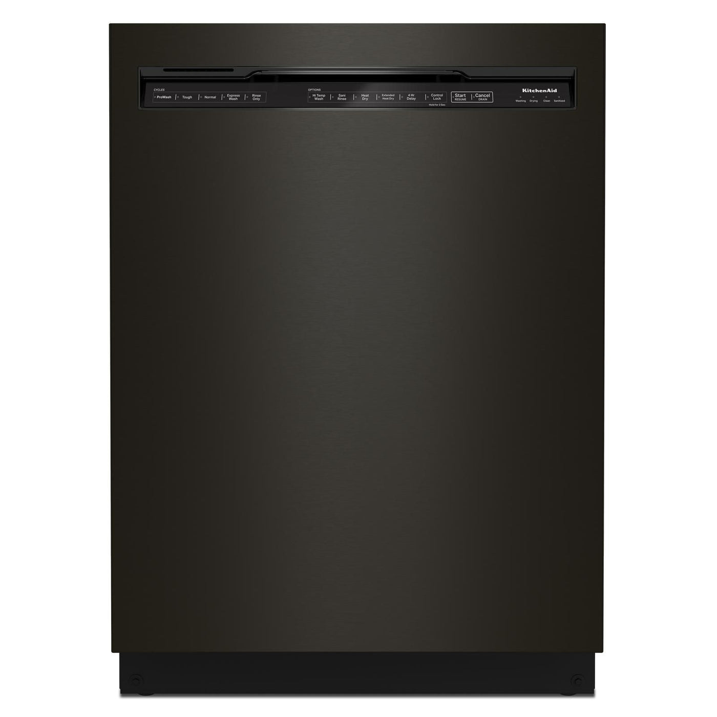 KitchenAid® Black Stainless 24" Dishwasher - KDFM404KBS